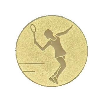 Kovový emblém - TENIS - ženy (015)