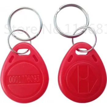 Sebury RFID EM čip, červený