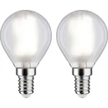 Paulmann 28919 LED Energetická třída (EEK2021) F (A - G) E14 kapkový tvar 4.8 W = 40 W neutrální bílá (Ø x v) 45 mm x 78