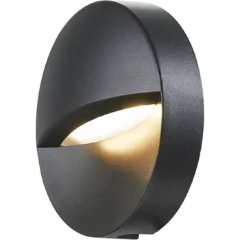 Venkovní osvětlení BIG WHITE DOWNUNDER OUT round WL, Outdoor, nástěnné vestavné LED svítidlo, antracitové, 3000K 1002868