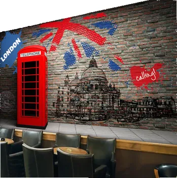 Fototapeta Solution Media 3D tapeta - Street graffiti Londýn MU266C 6 - Samolepící tapeta - 380-450g/m2