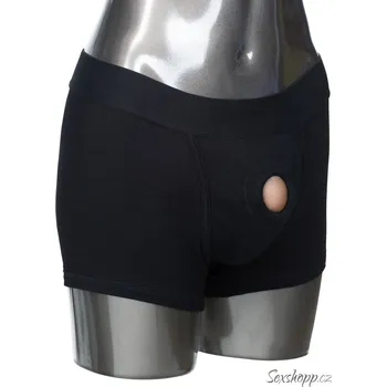 Podprsenka Boxerky s O-kroužkem Packer Gear, XS/S