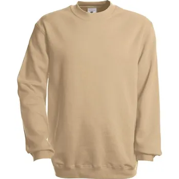 Pánská mikina Mikina B&C Set-In - písková, S