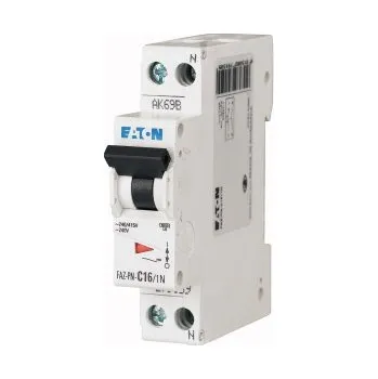 Jistič Jistič dvoupolový EATON 279156 FAZ-PN-C6/1N FAZ, char C, 1+N-pólový, In=6A, Icu=10kA