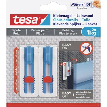 Hřebík tesa 77778 Lepicí hřebík bílá Množství: 2 ks