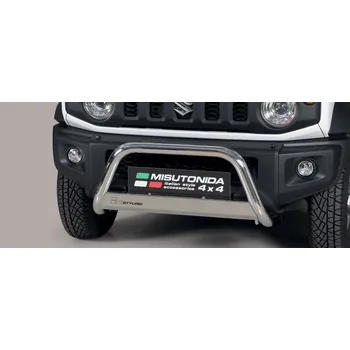 Tuning Přední ochranný rám Medium SUZUKI Jimny 2018- Misutonida EC/MED/450 Leštěný nerez