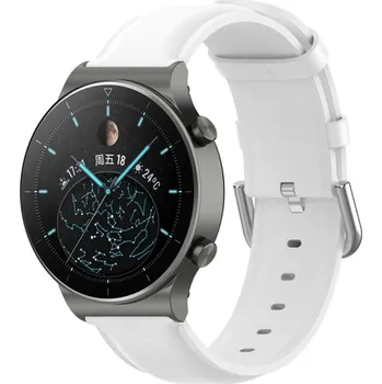 VSECHNONAMOBIL 60424 SYNTHETIC Řemínek pro Huawei Watch 4 / Watch 4 Pro bílý