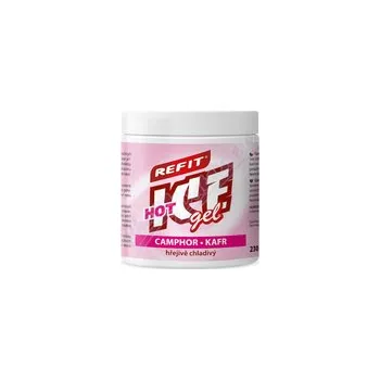 Masážní přípravek Refit Hot Ice gel Kafr 230ml