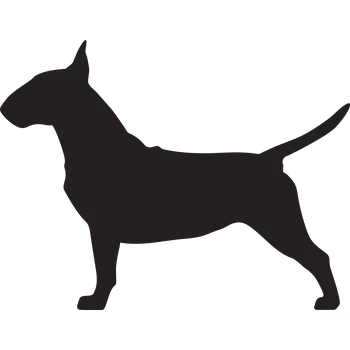 Vsepropejska Bulteriér 5 dřevěná dekorace na zeď Rozměr (cm): 29 x 38