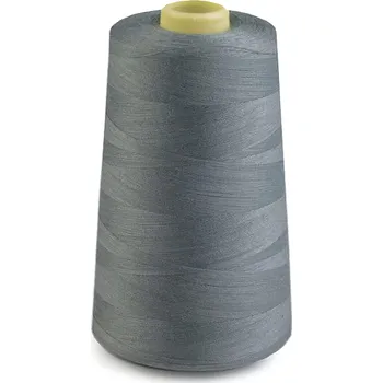 Nit Univerzální poylesterová oděvní nit NTF pro overlocky/průmyslové/klasické šicí stroje, 738 křemenově šedá, návin 5000yd (4572m)