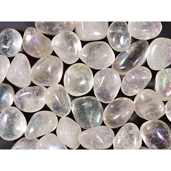 Drahý kámen Magieprirody.cz Tromlovaný kámen Křišťál Andělská aura XL velikost 35 - 50 mm #585 Brazílie Množství: 1ks