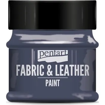 Speciální výtvarná barva Pentart Barva na kůži a textil vintage PENTART 50 ml DENIM MODRÁ