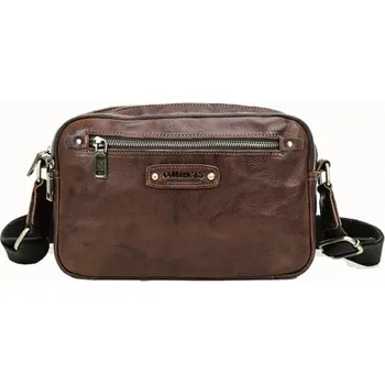 Contacts® pánská kožená brašna Térence Hnědá 4L Contacts MB259