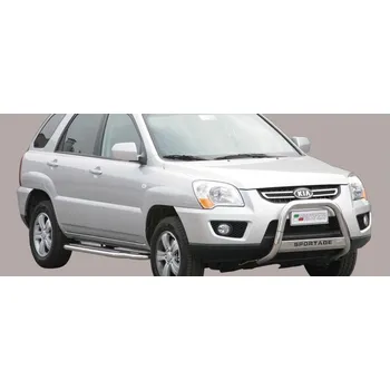Tuning Přední ochranný rám Medium KIA Sportage 2008-10 Misutonida EC/MED/K/228 černý povrch