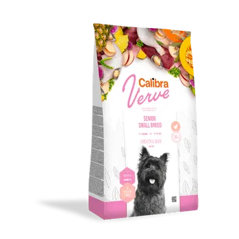 Krmivo pro psa Calibra Dog Verve GF Senior Small Chicken&Duck 2x6kg+1x masíčka Perrito+DOPRAVA ZDARMA (+ SLEVA PO REGISTRACI / PŘIHLÁŠENÍ!)
