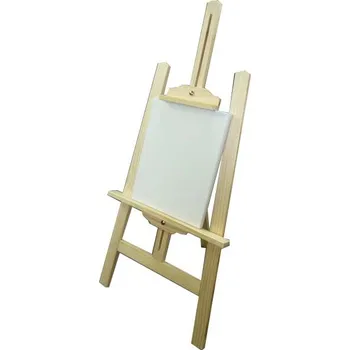 Malířský stojan Ateliérový dřevěný malířský stojan 63cm nesložený (MS70)