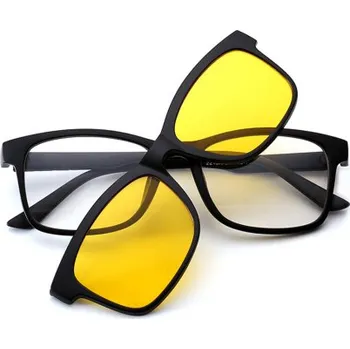 Počítačové brýle Brýle na počítač 2 v 1 proti až 85% modrému světlu, čirá a žlutá skla + zdarma obal a hadřík