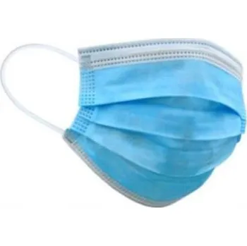 rouška Ochranná rouška, modrá, 3 vrstvy