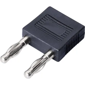 Krokosvorka Schnepp FK 14/4mB - NI spojovací konektor černá Ø pin: 4 mm Rozestup hrotů: 14 mm 1 ks