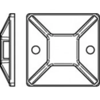 Kabelové oko TOOLCRAFT úchytka TO-5454885 100 ks