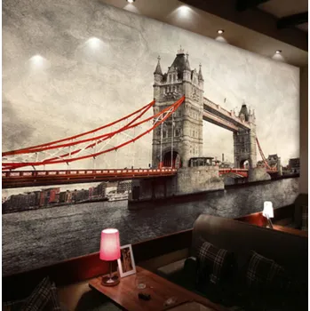 Fototapeta Solution Media 3D tapeta - London bridge MU525C 3 - 3D Relief - Vliesová tapeta - 320g/m2