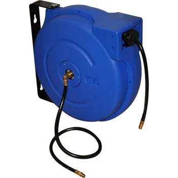 Příslušenství ke kompresoru MAGNUS Naviják s pneumatickou tlakovou hadicí na vzduch a vodu 10m x 8mm