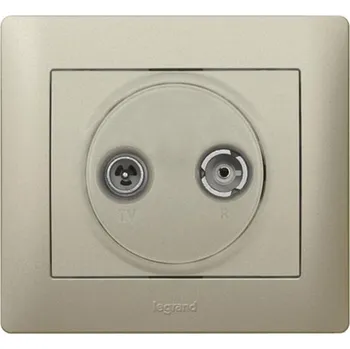 vypínač Legrand kryt Galea / Pro21 titan 771472 1 ks