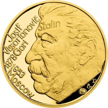 Česká mincovna 2023 - Zlatá medaile Josif Stalin - Kult osobnosti 3.49 g