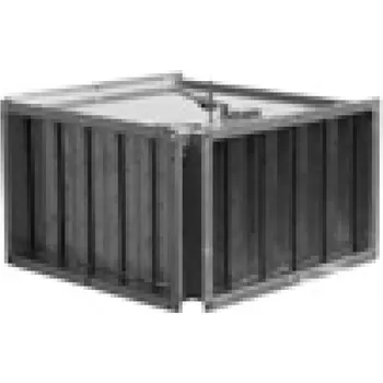 SMK1 315-RP ruční směšovací klapka pro průmyslový větrací systém Alteko TERNO-S