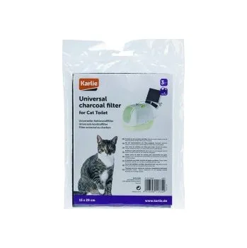 Toaleta pro kočku Karlie Univerzální filtry do toalet 15x20cm 3ks
