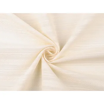 Bavlněná látka / plátno s krajkovým efektem