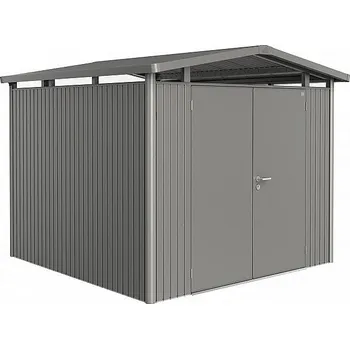 Zahradní domek Biohort Zahradní domek BIOHORT Panorama P5 duo 273 × 318 cm (šedý křemen metalíza)