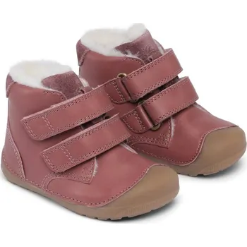 BUNDGAARD BAREFOOT dětská zimní obuv - Petit Mid Winter Strap - Dark Rose WS Velikost: 24