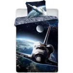 FARO Povlečení Vesmír raketoplán Bavlna, 140/200, 70/90 cm (FA-077819)