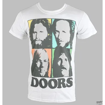 Pánské tričko Tričko metal pánské Doors - Colour Box - ROCK OFF - DOTS03MW - S