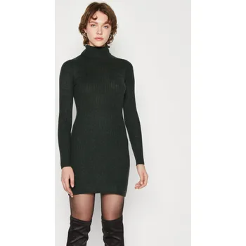 Dámské šaty Jacqueline de Yong JDY dámské úpletové šaty Novalee zelené Velikost: L