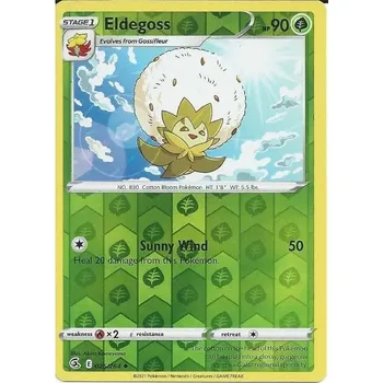 Sběratelská karetní hra Pokémon karta Eldegoss 025/264 Reverse Holo - Fusion Strike