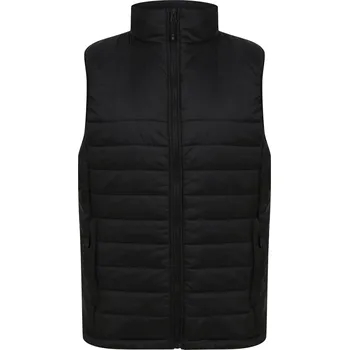 Pánská vesta Henbury Unisex prošívaná vesta H875 Black XS