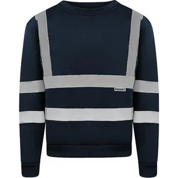 Pánská mikina Korntex Limerick Reflexní mikina KX324 Navy XL