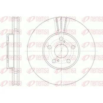 Brzdový kotouč Brzdový kotouč REMSA 6819.10