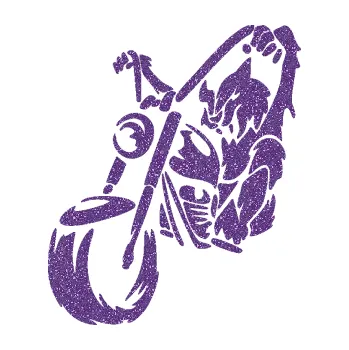 Polep vozidla SAMOLEPKA Motorkář 015 levá harley (87 - Ultra Metalic fialová) NA AUTO, NÁLEPKA, FÓLIE, POLEP, TUNING, VLASTNÍ TEXT, TISK, AUTOSAMOLEPKY.cz, POLEPY, OBRÁZEK, LOGO, SAMOLEPKY