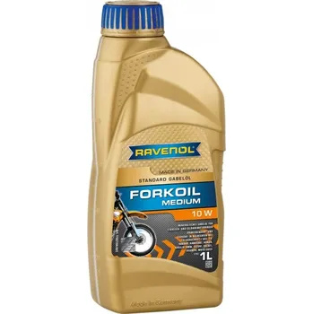 Motorový olej RAVENOL FORK OIL MEDIUM 10W 1L (RAVENOL tlumičový olej 10w do vidlic)