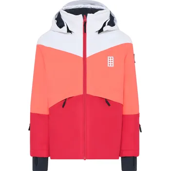 Dívčí bunda LEGO® Wear Dětská lyžařská bunda LEGO® Jested 708 Red Velikost: 122