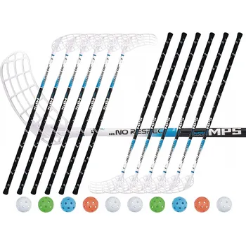 Florbal Florbalový set MPS NO RESPECT White(12 hokejek) vel. 96cm (=106cm) 8x levá / 4 x pravá