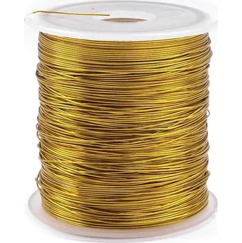 Dekorační drátek měděný Ø0,3 mm, návin 10 m