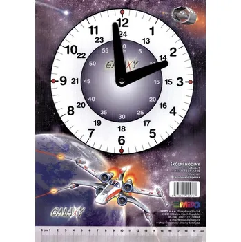 Hodiny Emipo Školní hodiny Galaxy
