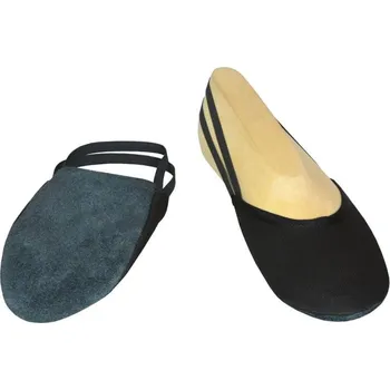 Dámská sálová obuv Gymnastické špičky textil - černé - 36