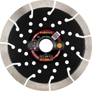Řezný kotouč Rhodius 303714 | Diamantový řezný kotouč LD410 SPEED kovaný segment 150 x 13,0 x 2,4 x 22,23 mm