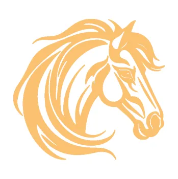 Samolepící dekorace Kůň 103 pravá hlava (08 - béžová) SAMOLEPKA NA AUTO, NÁLEPKA, FÓLIE, POLEP, TUNING, VLASTNÍ TEXT, TISK, AUTOSAMOLEPKY.cz, POLEPY, OBRÁZEK, LOGO, 3D STICKERS