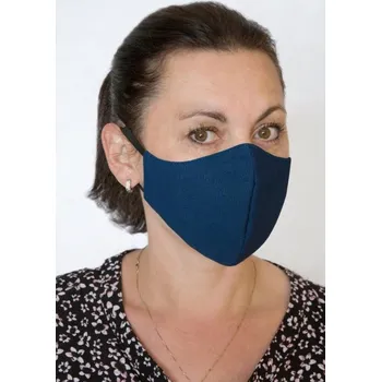 rouška Ochranná rouška se stříbrem - maska - dvouvrstvá - modrá - velikost 11 OR2109